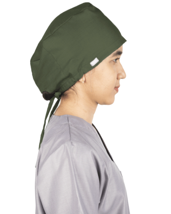 Olive Scrub Cap
