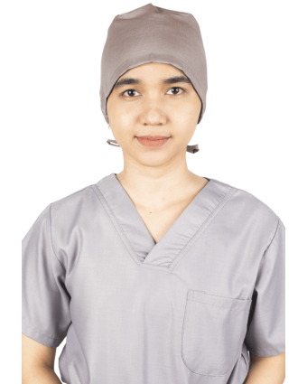 Grey Stone Scrub Cap