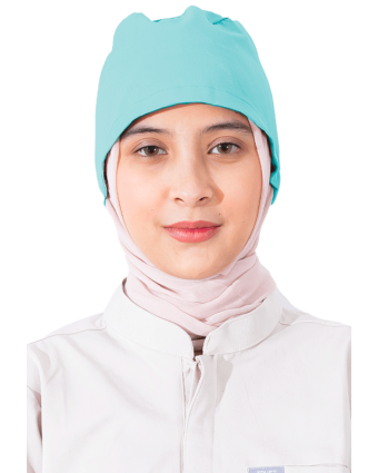 Aquamarine Scrub Cap