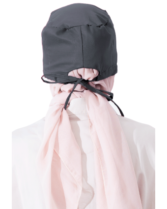 Dark Steel Scrub Cap