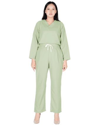 Silvawear Green Tea Long Sleeve Tops