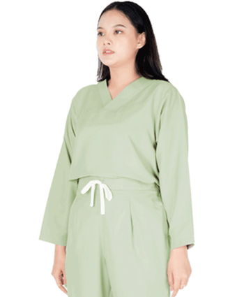 Silvawear Green Tea Long Sleeve Tops