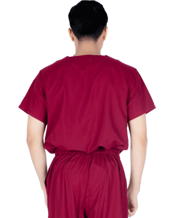 Silvawear Maroon Short Sleeve Tops
