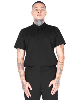 Jetblack Short Sleeve Achilles Scrubs